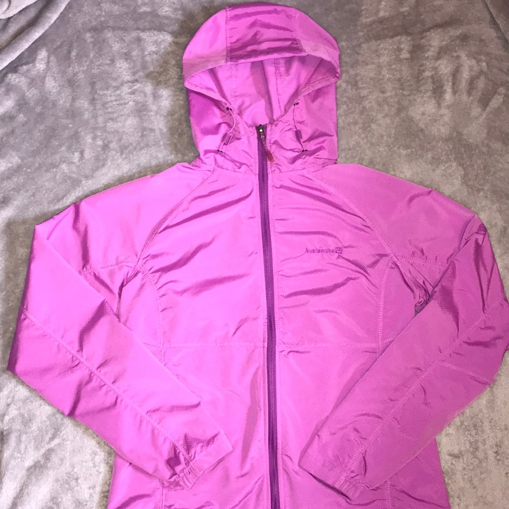 Pink Avalanche windbreaker